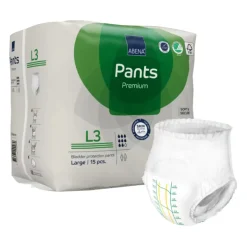 Abena Pants Premium L3 Fralda Cueca Incontinência 15 Unidades