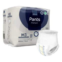 Abena Pants Premium M3 Fraldas Cueca Incontinência Grave 15 Unidades
