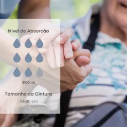 Abena Slip Premium M3 Fraldas Incontinência Grave 23 Unidades
