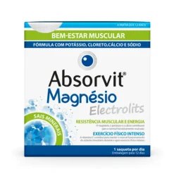 Absorvit Magnésio Electrolits 12 Saquetasx4g | Recuperação Muscular