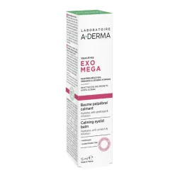 A-Derma Exomega Bálsamo Pálpebras 15ml | Creme Calmante Pele Atópica Olhos