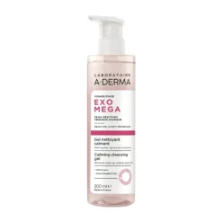 A-Derma Exomega Gel de Limpeza Apaziguante 200ml | Pele Atópica e Sensível
