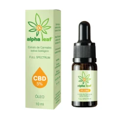 Alpha Leaf Full Spectrum 5% Extrato Cannabis 10ml