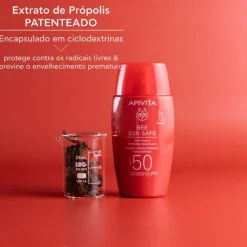 Apivita Bee Sun Fluido Invisível de Toque Seco SPF50 50ml