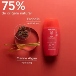 Apivita Bee Sun Fluido Invisível de Toque Seco SPF50 50ml