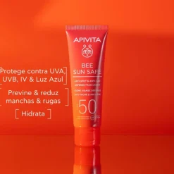 Apivita Bee Sun Safe Anti-Spot e Anti-Age Creme FPS50 50ml