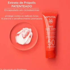 Apivita Bee Sun Safe Anti-Spot e Anti-Age Creme FPS50 50ml
