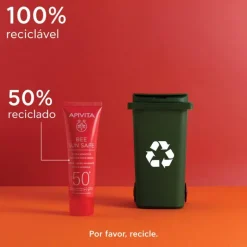 Apivita Bee Sun Safe Creme Apaziguante Hidra Sensitive SPF50+ 50ml