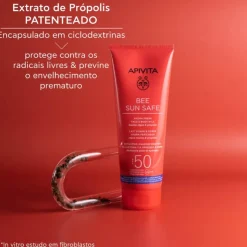 Apivita Bee Sun Safe Leite Hidra Refrescante Rosto & Corpo SPF50 200ml