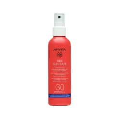 Apivita Bee Sun Safe Spray Hidra Ultraligeiro Rosto e Corpo SPF30 200ml