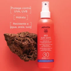 Apivita Bee Sun Safe Spray Hidra Ultraligeiro Rosto e Corpo SPF30 200ml