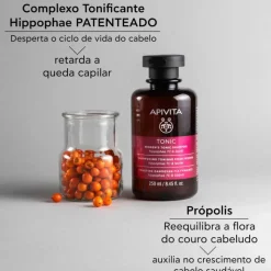 Apivita Champô Tonificante Mulher 250ml