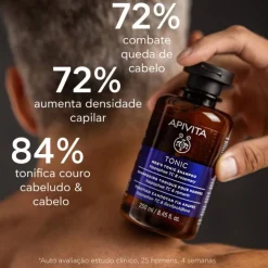 Apivita Champô Tonificante para Homem 250ml