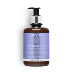Apivita Espuma de Limpeza Rosto e Olhos 300ml
