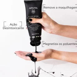 Apivita Gel de Limpeza Preto Rosto & Olhos 150ml