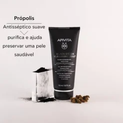 Apivita Gel de Limpeza Preto Rosto & Olhos 150ml
