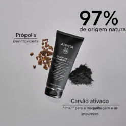 Apivita Gel de Limpeza Preto Rosto & Olhos 150ml