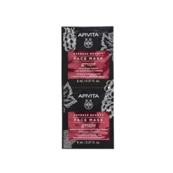 Apivita Máscara Antirrugas & Refirmante De Uva 2x8ml