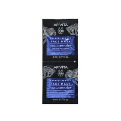 Apivita Máscara de Rosto Hidratante & Antipoluição 2x8ml