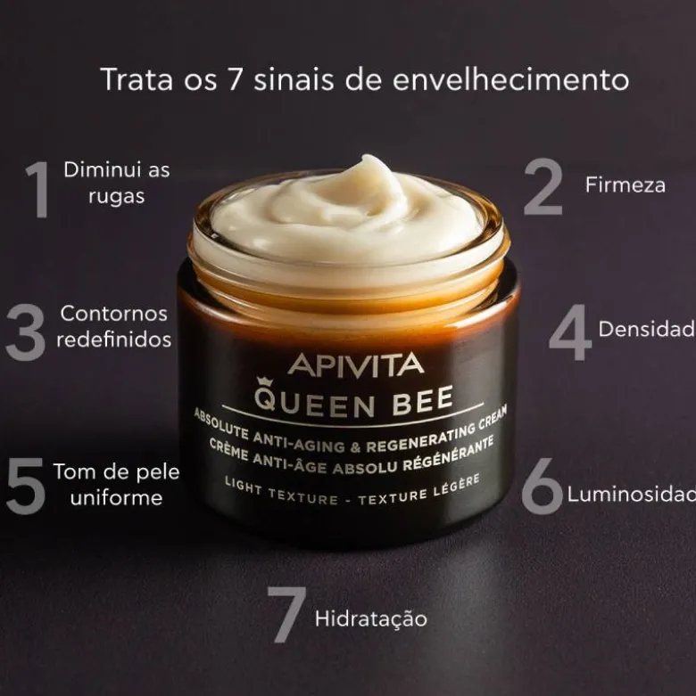 Apivita Queen Bee Creme Ligeiro 50ml
