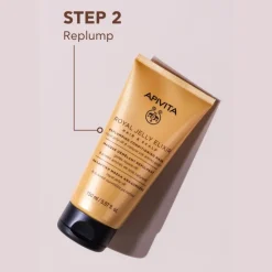 Apivita Royal Jelly Elixir Máscara Revitalizante 150ml | Cabelo Fino e Quebradiço