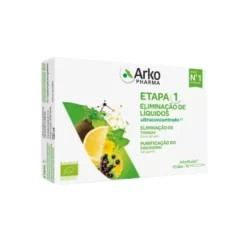 Arkofluido Programa Controlo de Peso BIO 30 Ampolas | Programa Trifásico 30 Dias | Drenar, Modelar e Ativar