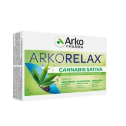 Arkorelax Cannabis Sativa 30 Comprimidos | Stress e Cansaço