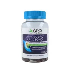 Arkosono SleepGummies 60 Gomas | Com Melatonina | Ajuda a Adormecer + Rápido | Sem Açúcares e Aromas Artificiais