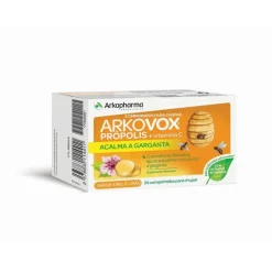 Arkovox Propolis+ Vit C Mel/Limão Comprimidos X 24
