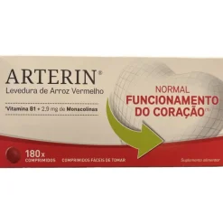 Arterin Levedura Arroz Vermelho Comprimidos X180