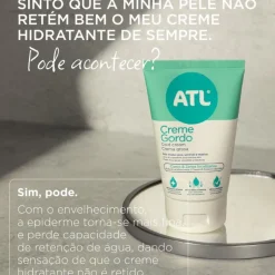 ATL Creme Gordo 400g | Nutrição Intensa e Ação Anti-Estrias Peles Muito Secas