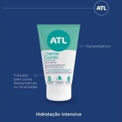 ATL Creme Gordo 400g | Nutrição Intensa e Ação Anti-Estrias Peles Muito Secas