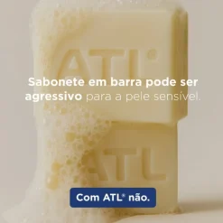 ATL Sabonete Diário 105g | Limpeza Suave e Hidratante Peles Sensíveis
