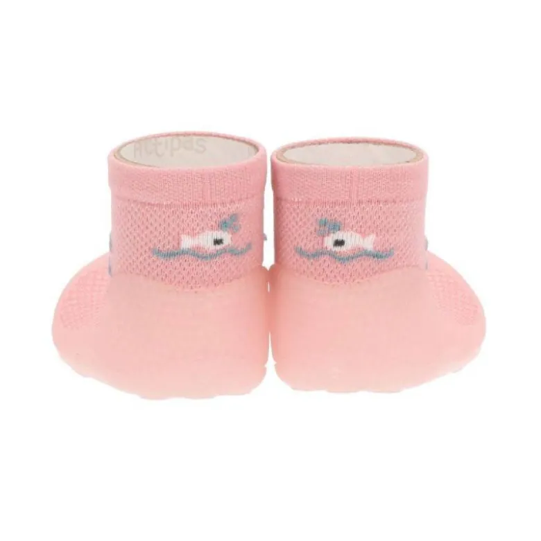 Attipas Aqua Octopus Pink Tam 19 | Calçado Barefoot Infantil para Água e Verão