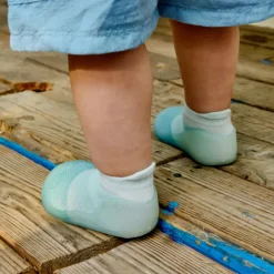 Attipas Gradation Mint Sapato Bebé AQUA-X Barefoot T22.5 | Secagem rápida ideais para praia e verão