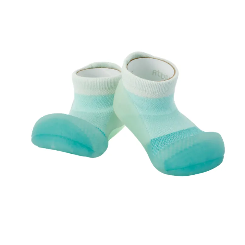 Attipas Gradation Mint Sapato Bebé AQUA-X Barefoot T22.5 | Secagem rápida ideais para praia e verão