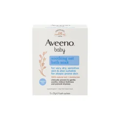 Aveeno Baby Pó de Banho Aveia 5x21g