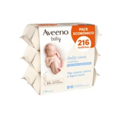 Aveeno Baby Toalhitas de Limpeza Pack Económico 3x72