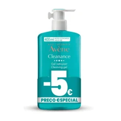 Avène Cleanance Gel de Limpeza 400ml -5€ Preço Especial