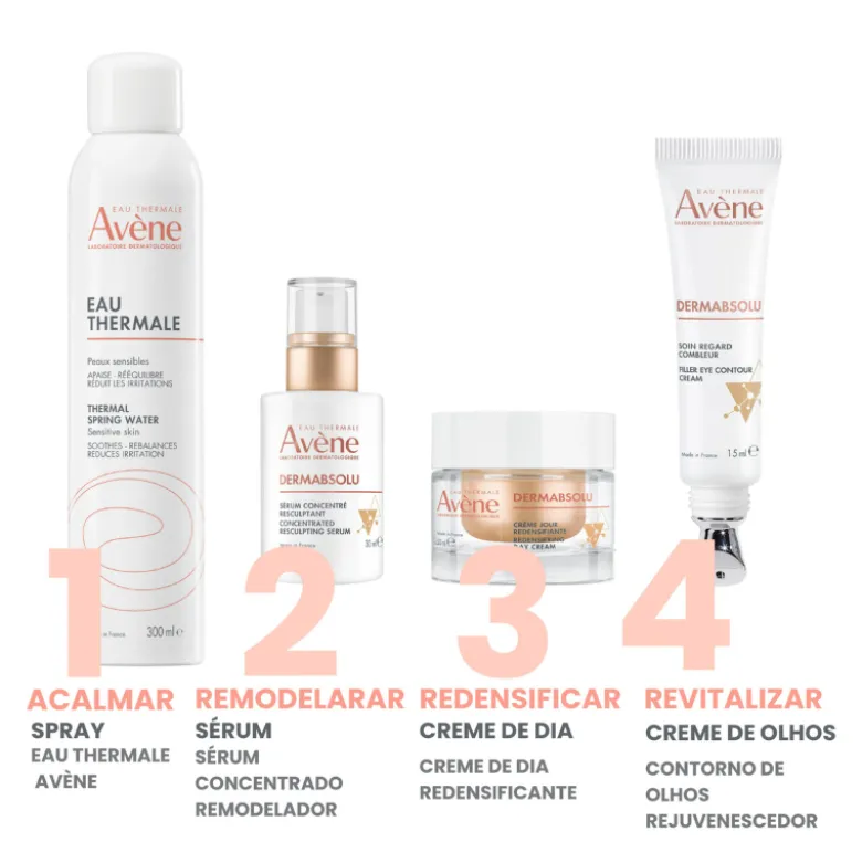 Avène DermAbsolu Creme Contorno de Olhos 15ml -25% Desc. | Anti-Rugas + Firmeza + Olheiras