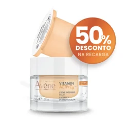Avène Pack Vitamin Activ Cg Creme 50ml + 50% Desc. Recarga | Luminosidade e Antimanchas