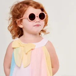 Babiators Óculos de Sol Bebé 0-24M Peachy Keen Round | UV400 Categoria 3 | Flexíveis e Resistentes