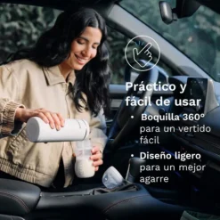 Baby Brezza Aquecedor Biberões Portátil Super Rápido | 270ml | Bateria Recarregável | 4 Temperaturas