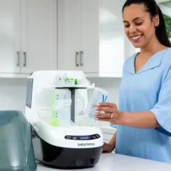 Baby Brezza Bottle Washer Pro 3 em 1 | Lava, Esteriliza e Seca Biberões Automaticamente