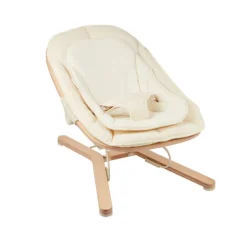 Babymoov Swoon Flow Espreguiçadeira Baloiço Evolutiva | Nascimento aos 18kg | Madeira FSC