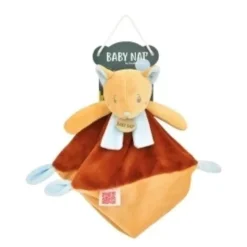 BABY NAT Doudou Esquilo Noisette | Peluche com QR Code com Histórias