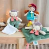 BABY NAT Mon Pantin Pomme de Pin Peluche Ouriço | QR Code com Histórias
