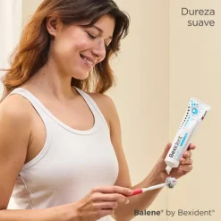 Balene by Bexident Escova Dentes Suave Azul para Gengivas Sensíveis