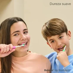 Balene by Bexident Junior Escova Infantil Azul +6 Anos Design Ergonómico e Cerdas Suaves