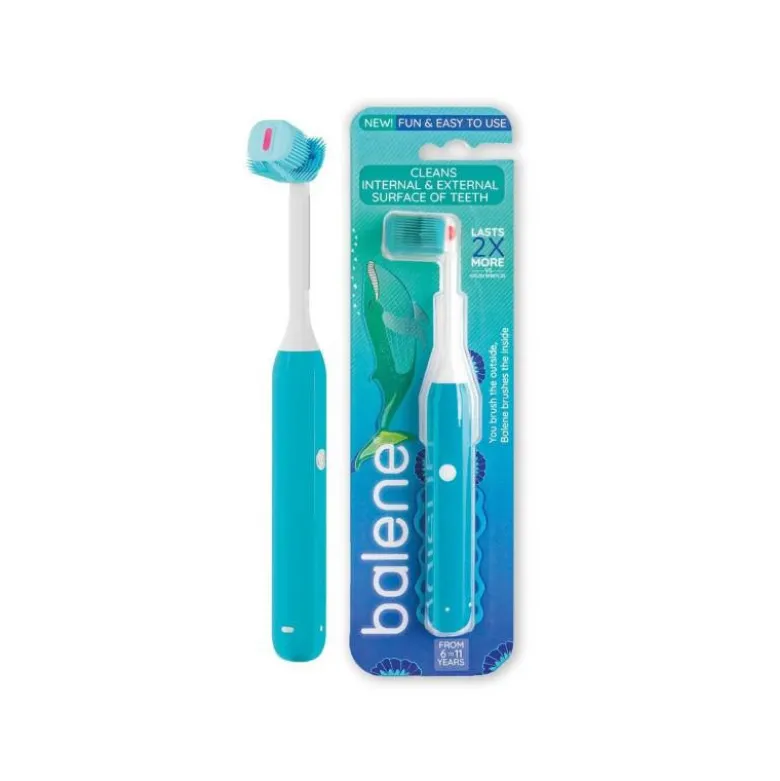 Balene Kids Escova de Dentes Azul 6-11A